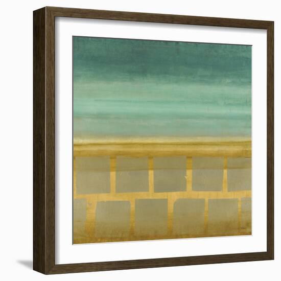 Silver-Leafed Horizon-Randy Hibberd-Framed Art Print