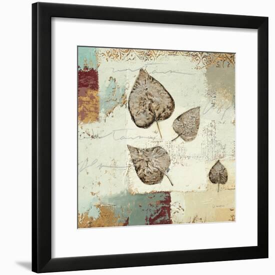 Silver Leaves I-James Wiens-Framed Premium Giclee Print