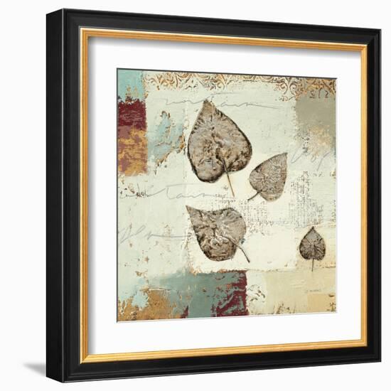 Silver Leaves I-James Wiens-Framed Art Print