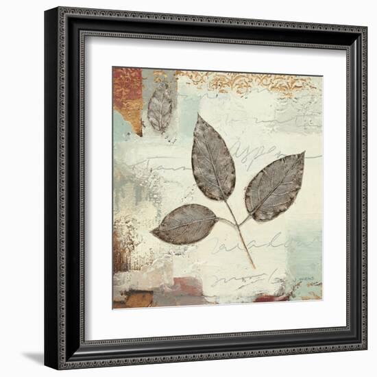 Silver Leaves II-James Wiens-Framed Art Print