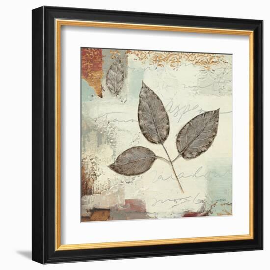 Silver Leaves II-James Wiens-Framed Art Print