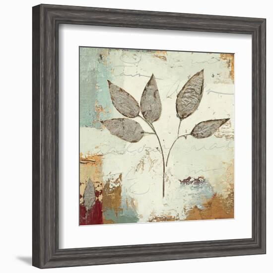 Silver Leaves III-James Wiens-Framed Art Print