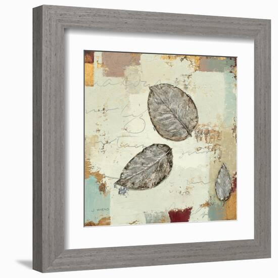 Silver Leaves IV-James Wiens-Framed Art Print