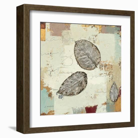 Silver Leaves IV-James Wiens-Framed Art Print