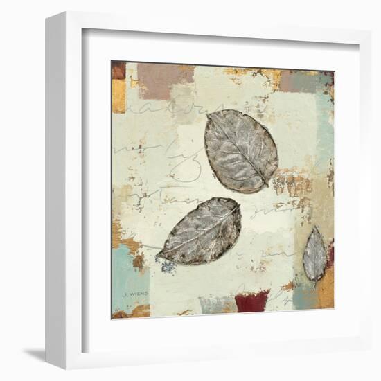 Silver Leaves IV-James Wiens-Framed Art Print