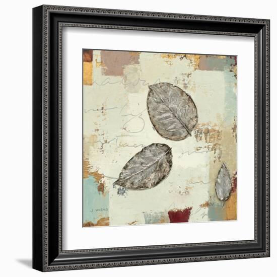 Silver Leaves IV-James Wiens-Framed Art Print