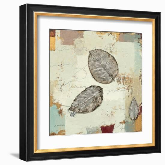 Silver Leaves IV-James Wiens-Framed Art Print