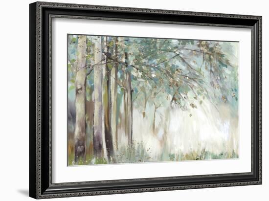 Silver Leaves-Allison Pearce-Framed Premium Giclee Print