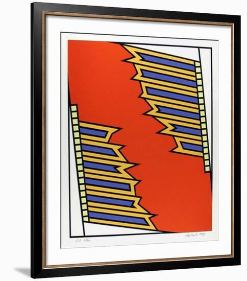 Silver Liner-Nicholas Krushenick-Framed Limited Edition