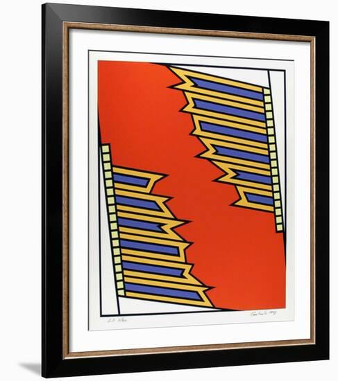 Silver Liner-Nicholas Krushenick-Framed Limited Edition