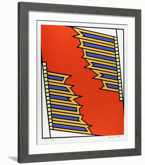 Silver Liner-Nicholas Krushenick-Framed Limited Edition