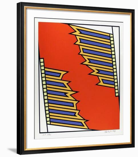 Silver Liner-Nicholas Krushenick-Framed Limited Edition