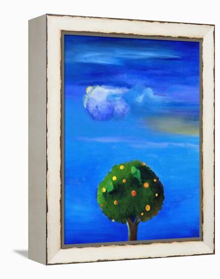 Silver Lining over the Orange Tree, 2012-Nancy Moniz-Framed Premier Image Canvas