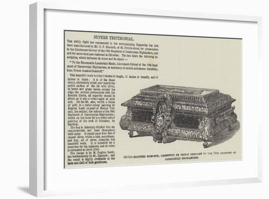 Silver-Mounted Mess-Box-null-Framed Giclee Print