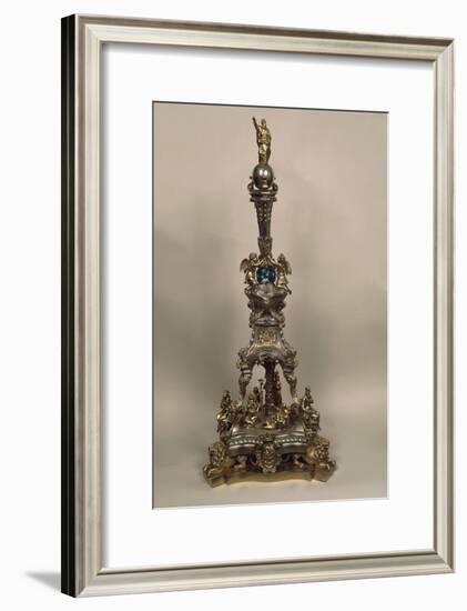 Silver Neobaroque Style Piece with Tales of Moses-null-Framed Giclee Print