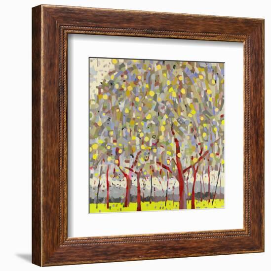 Silver Orchard-Jean Cauthen-Framed Art Print