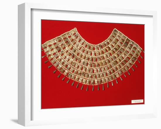 Silver Pectoral Lambayeque Culture, 700-1200 AD, Peru-null-Framed Photographic Print