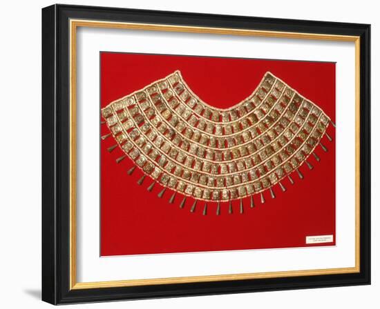 Silver Pectoral Lambayeque Culture, 700-1200 AD, Peru-null-Framed Photographic Print