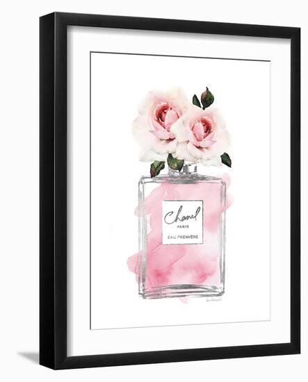 Silver Perfume & Flowers III-Amanda Greenwood-Framed Art Print