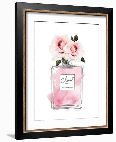 Silver Perfume & Flowers III-Amanda Greenwood-Framed Art Print