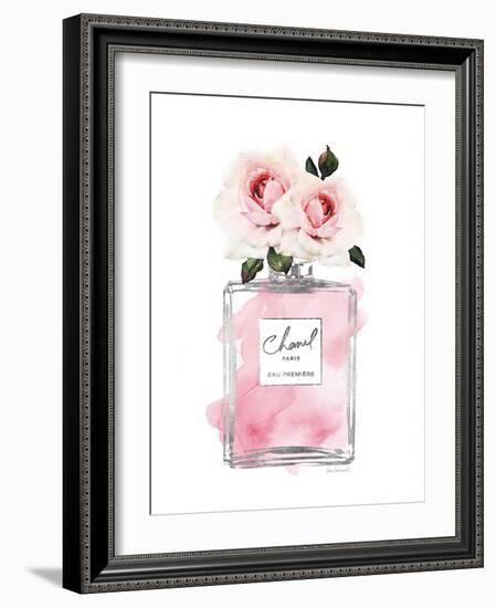 Silver Perfume & Flowers III-Amanda Greenwood-Framed Art Print