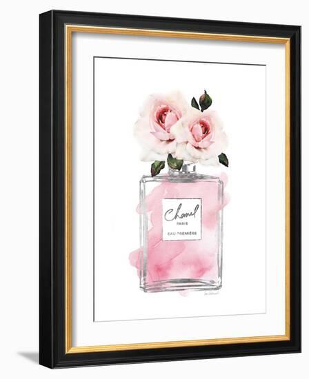Silver Perfume & Flowers III-Amanda Greenwood-Framed Art Print