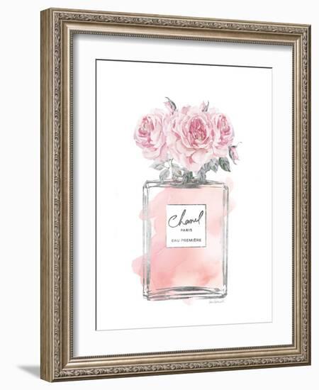 Silver Perfume & Flowers IV-Amanda Greenwood-Framed Art Print