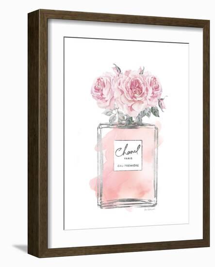 Silver Perfume & Flowers IV-Amanda Greenwood-Framed Art Print