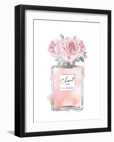 Silver Perfume & Flowers IV-Amanda Greenwood-Framed Art Print