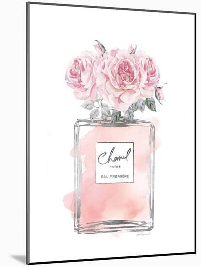 Silver Perfume & Flowers IV-Amanda Greenwood-Mounted Art Print