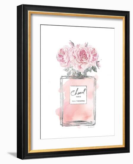Silver Perfume & Flowers IV-Amanda Greenwood-Framed Art Print