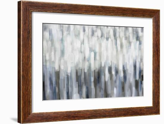 Silver Rain-Karen Lorena Parker-Framed Giclee Print