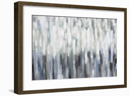 Silver Rain-Karen Lorena Parker-Framed Giclee Print