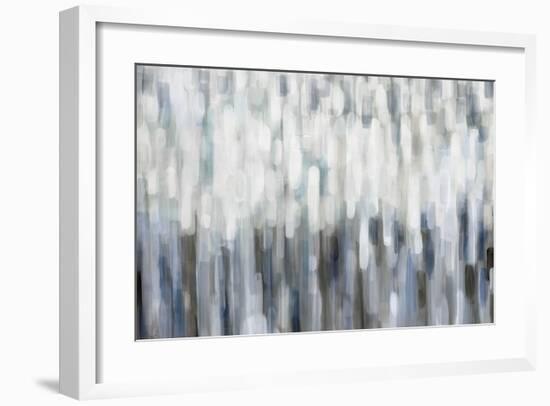 Silver Rain-Karen Lorena Parker-Framed Giclee Print