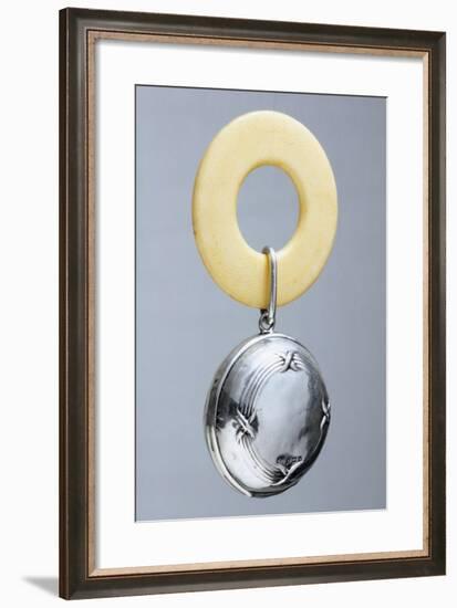 Silver Rattle. Beginning of 20th Century-null-Framed Giclee Print