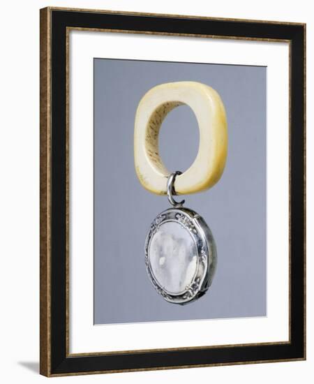 Silver Rattle. France, Beginning of 20th Century-null-Framed Giclee Print