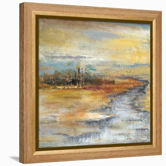 Silver River I-Patricia Pinto-Framed Stretched Canvas