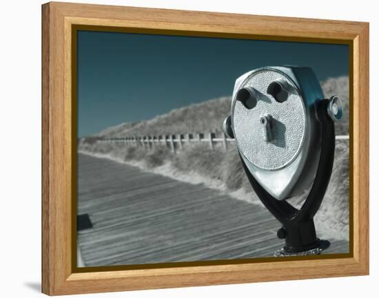 Silver Sands State Park, Connecticut, USA-Alan Copson-Framed Premier Image Canvas