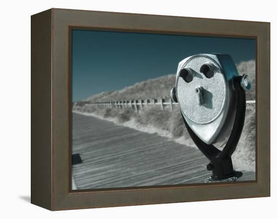 Silver Sands State Park, Connecticut, USA-Alan Copson-Framed Premier Image Canvas