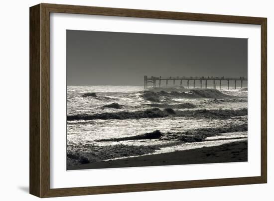 Silver Sea I-Alan Hausenflock-Framed Photographic Print