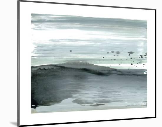 Silver Silence: Dappled Shore-Joan Davis-Mounted Art Print