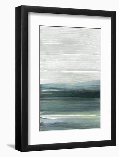 Silver Silence: Opal Sky-Joan Davis-Framed Art Print