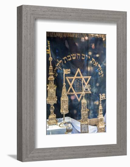 Silver Spice Containers, Dohany Synagogue, Budapest, Hungary-Jim Engelbrecht-Framed Photographic Print