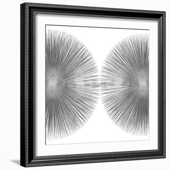 Silver Sunburst II-Abby Young-Framed Art Print