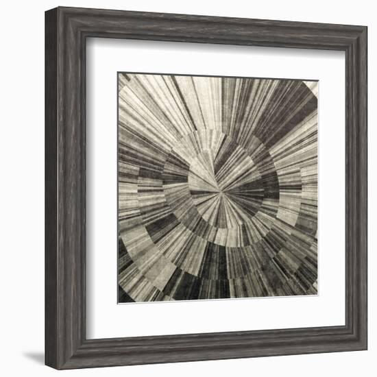 Silver Swirl-Mali Nave-Framed Giclee Print