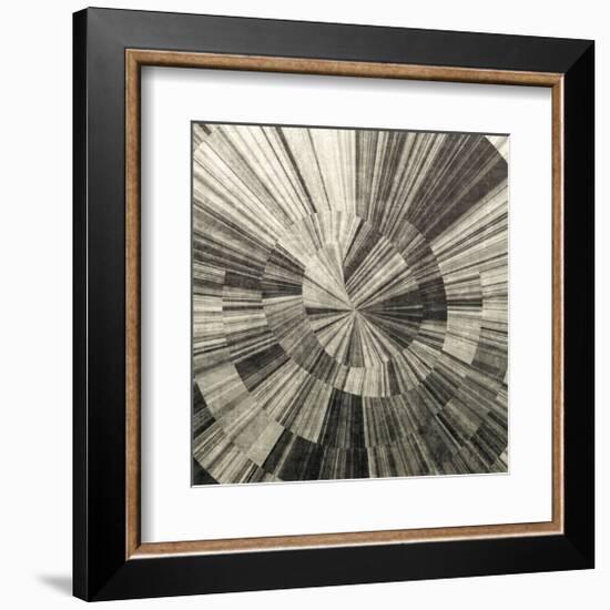 Silver Swirl-Mali Nave-Framed Giclee Print