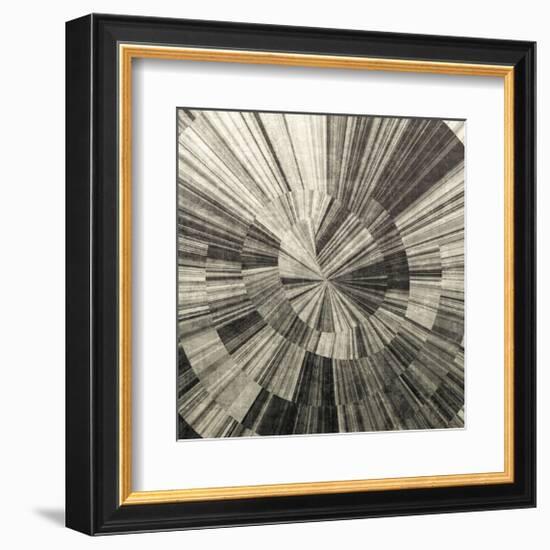 Silver Swirl-Mali Nave-Framed Giclee Print