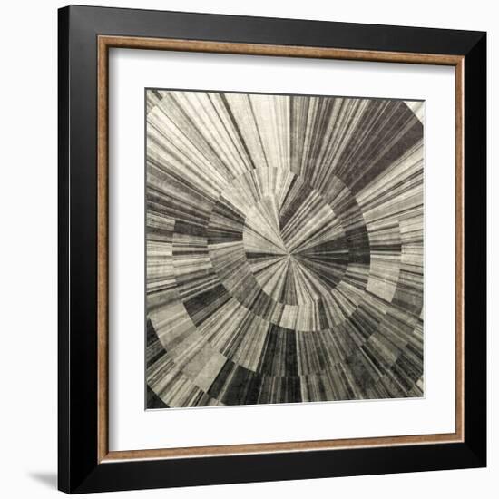 Silver Swirl-Mali Nave-Framed Giclee Print