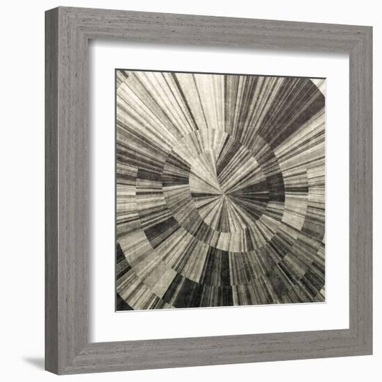 Silver Swirl-Mali Nave-Framed Giclee Print
