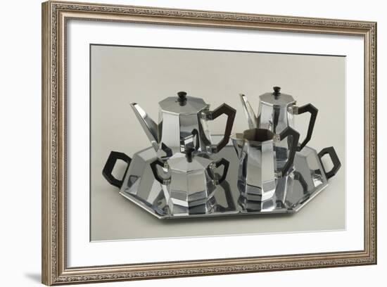 Silver Tea and Coffee-Service-null-Framed Giclee Print